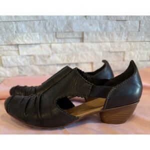 Rieker Antistress Black Mary Jane Comfort Low Heel Slip On 7.5